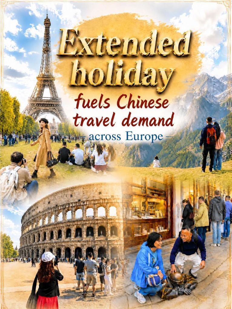 Extended holiday fuels Chinese travel demand across Europe 