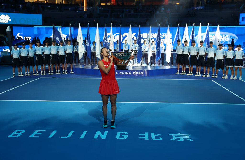 Feature: Zheng Qinwen rediscovers inner fire with historic China Open ...