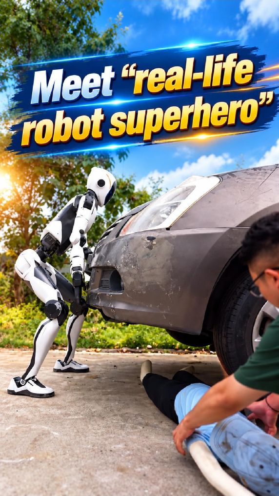 Meet "real-life robot superhero"