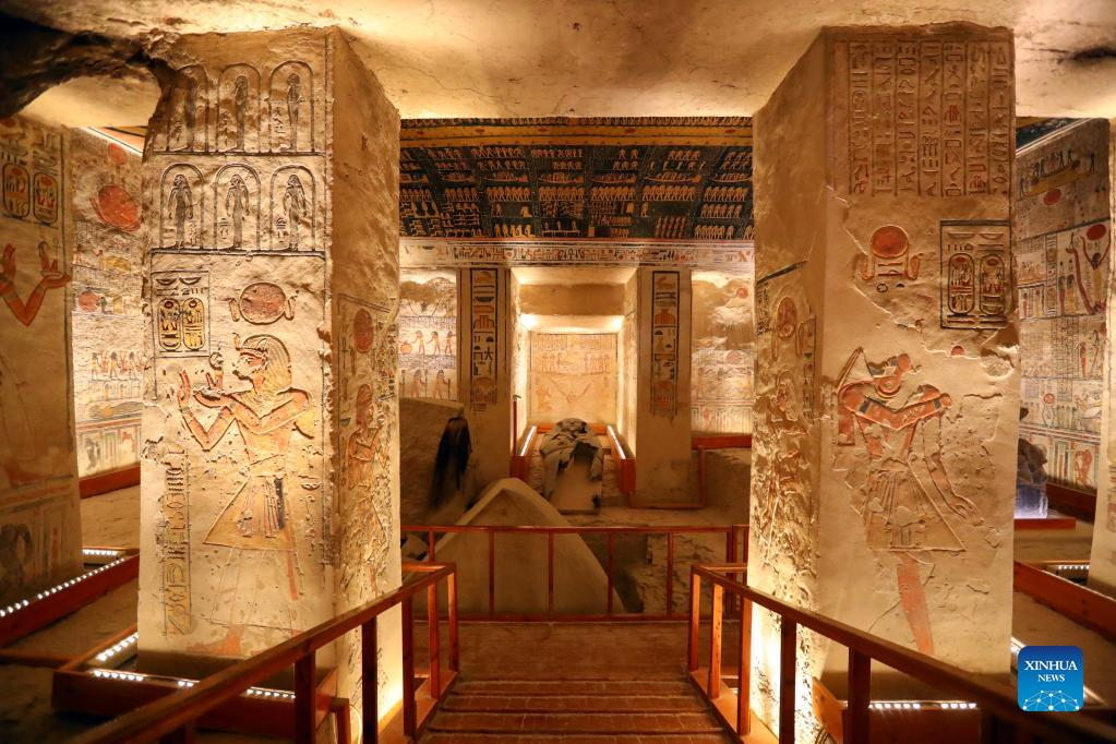 In pics: tomb of Ramesses VI in Valley of Kings in Egypt-Xinhua