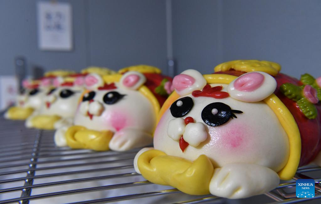 Workshop in C China's Luoyang introduces rabbit-inspired steamed buns ...