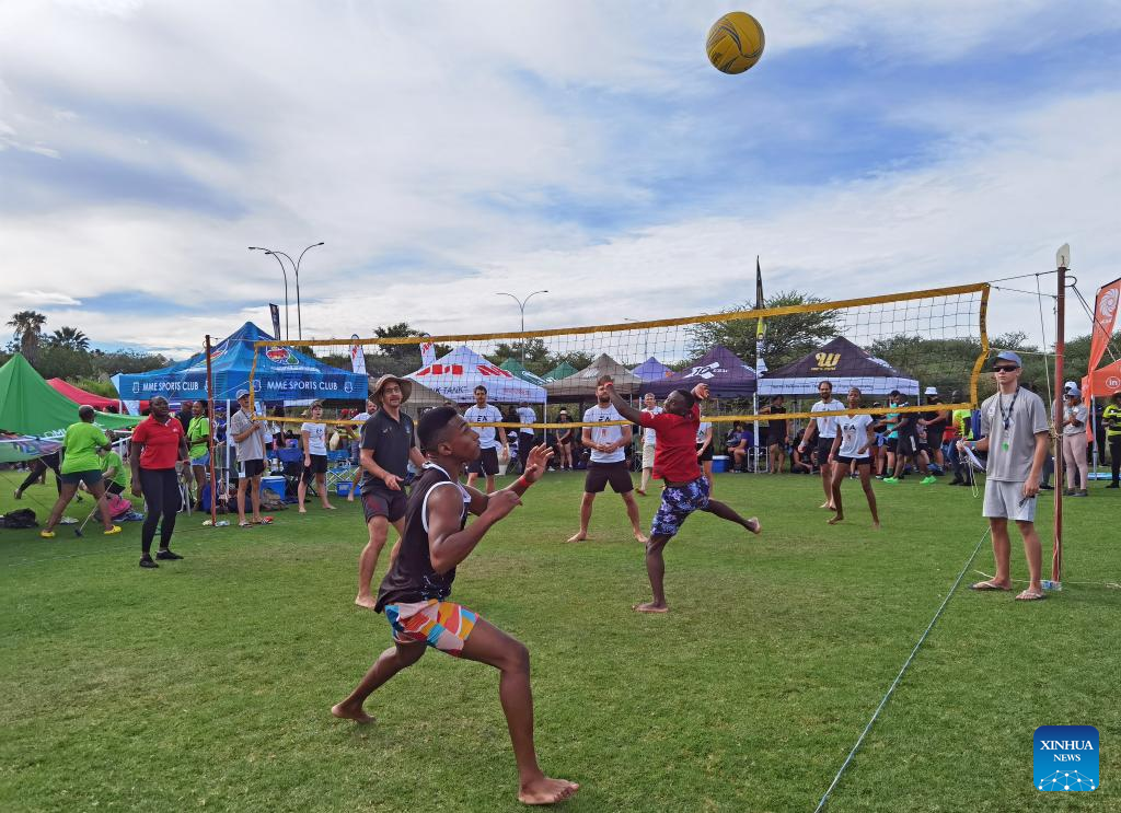 Amateurs' passion for volleyball ignited in NamibiaXinhua