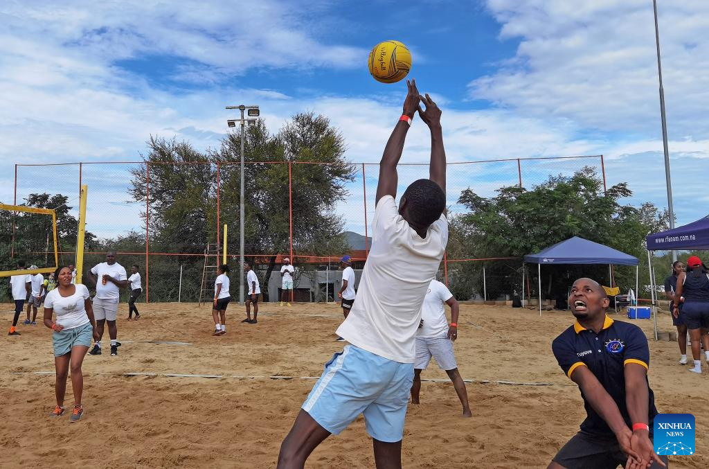 Amateurs' passion for volleyball ignited in NamibiaXinhua