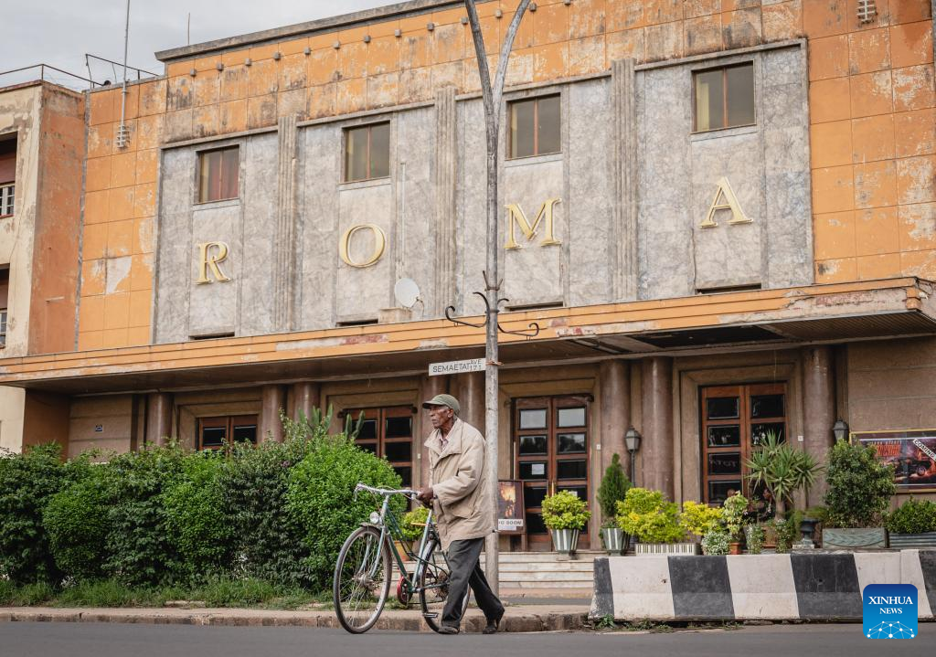 Daily life of Eritreans with bikes in Asmara Xinhua