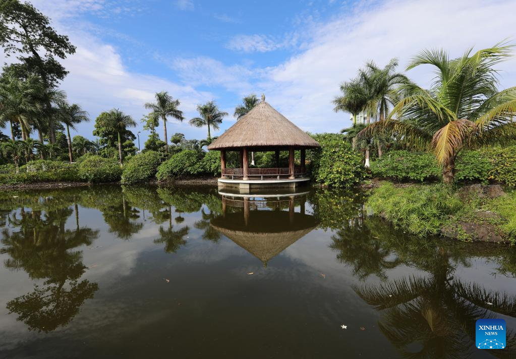 View of Malabo National Park in Equatorial GuineaXinhua