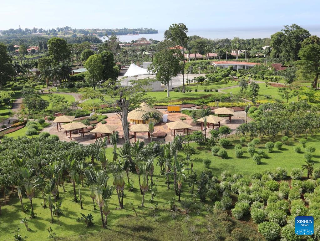 View of Malabo National Park in Equatorial GuineaXinhua
