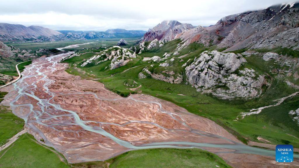 Scenery of source region of Yangtze River in NW China's Qinghai-Xinhua