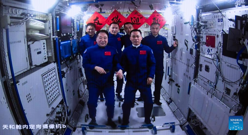 Shenzhou-17 Astronauts Enter Space Station, Complete Handover In Four ...