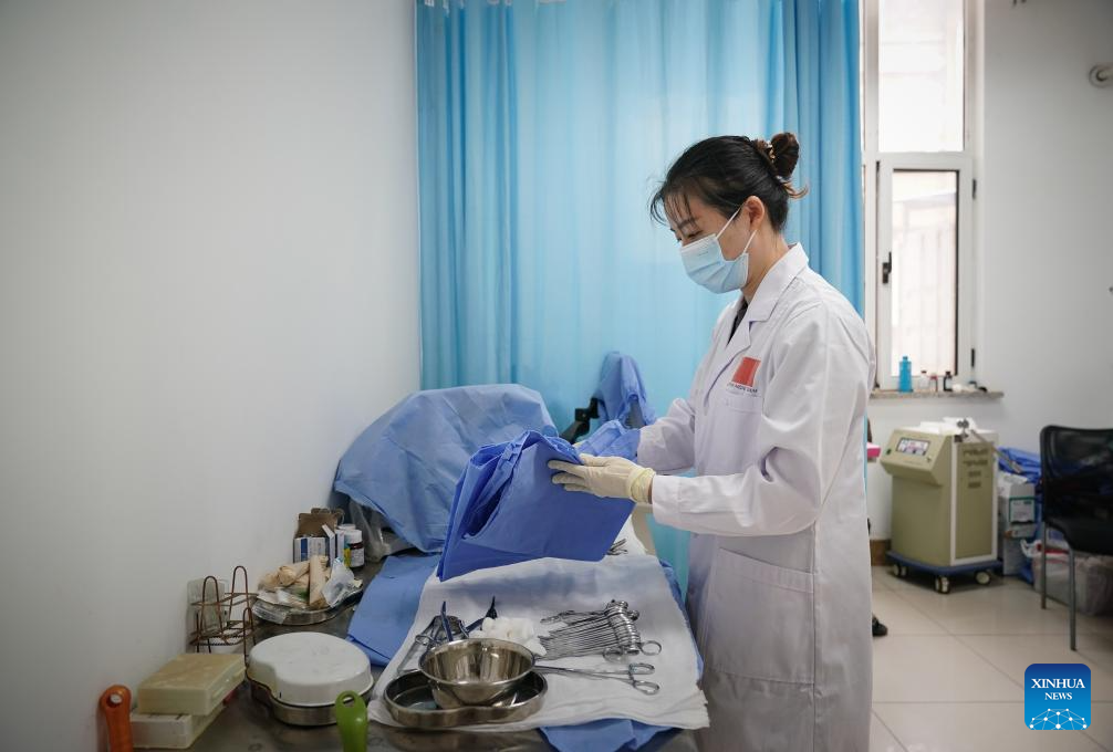 11th batch of Chinese medical team provides medical services in Juba, South Sudan