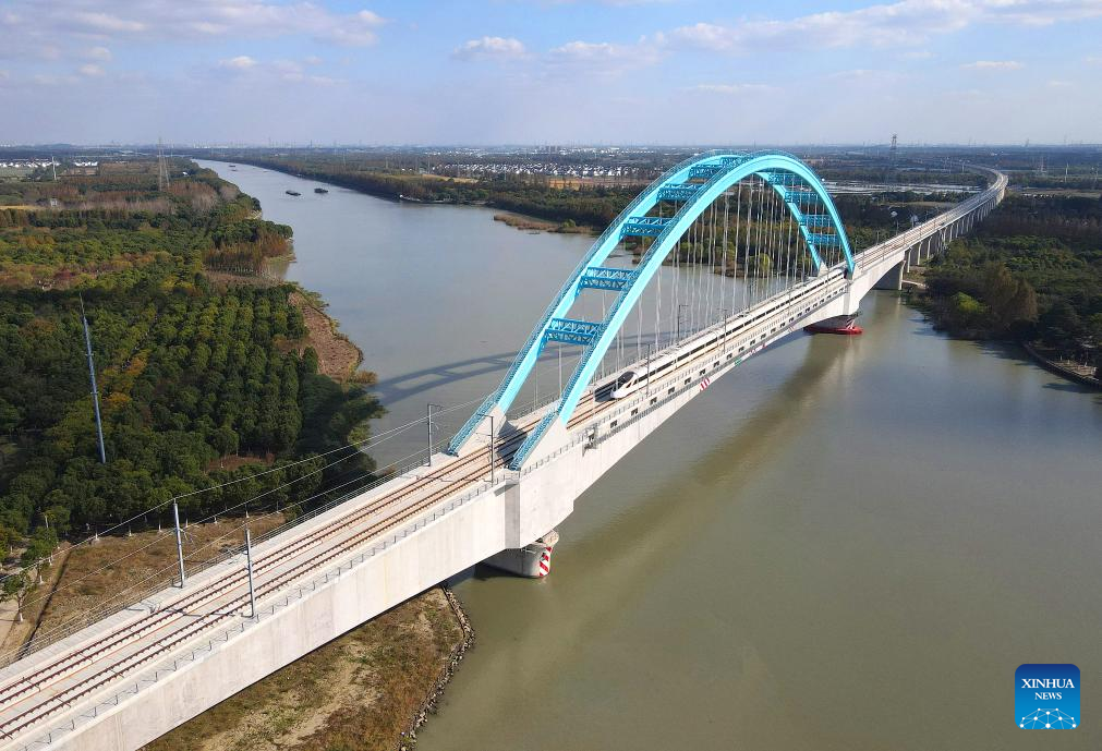 Yangtze River Delta adds another high-speed rail line-Xinhua