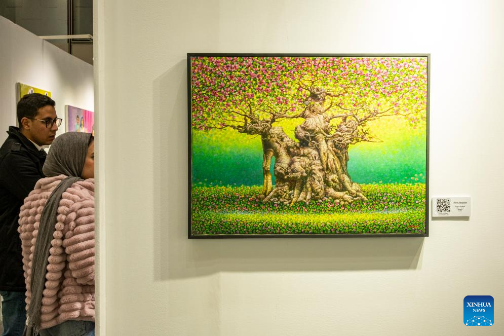 7th edition of Art Cairo held at Grand Egyptian Museum-Xinhua
