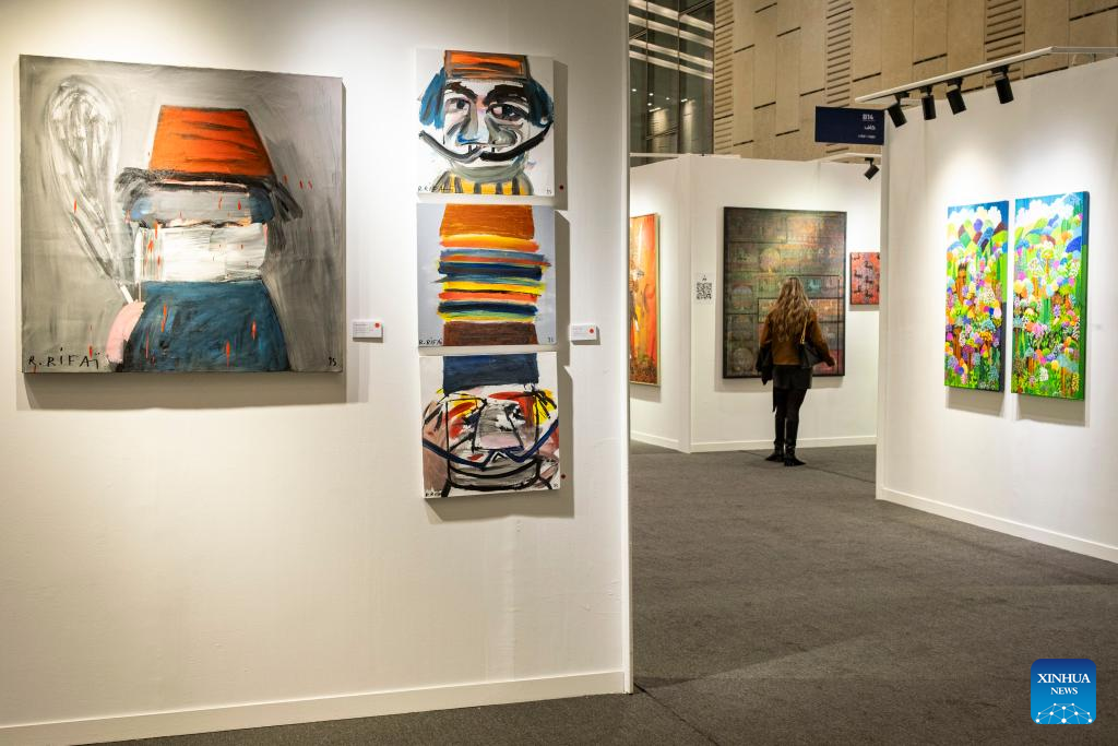 7th edition of Art Cairo held at Grand Egyptian Museum-Xinhua