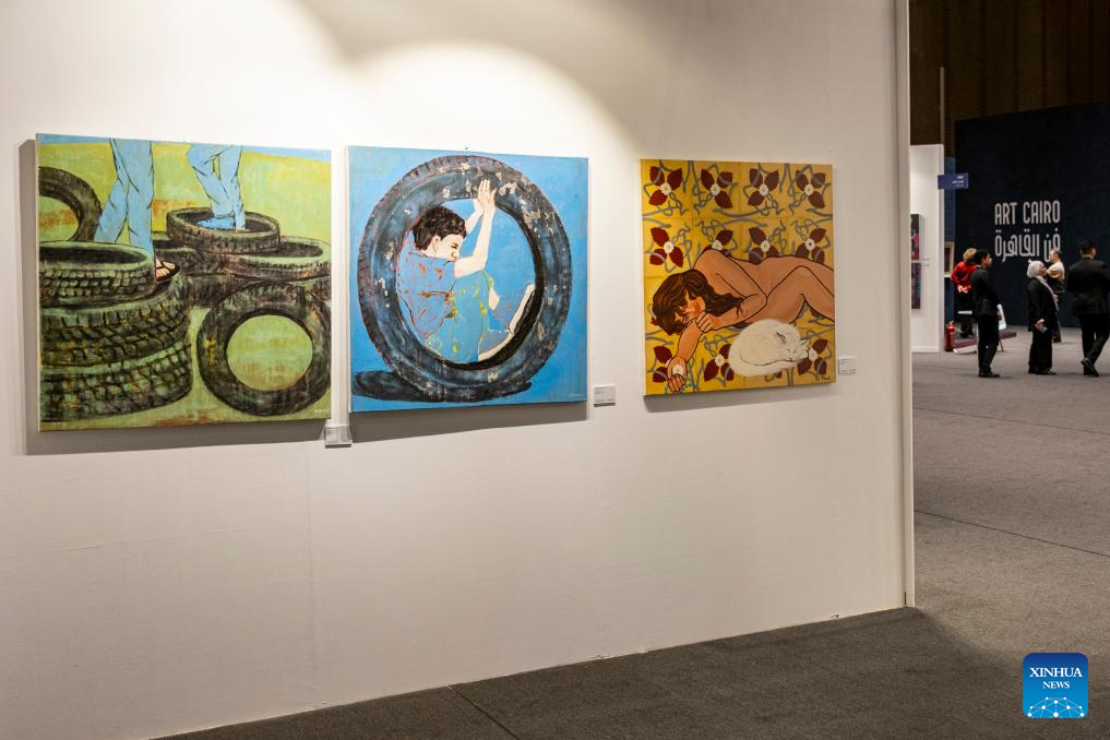 7th edition of Art Cairo held at Grand Egyptian Museum-Xinhua