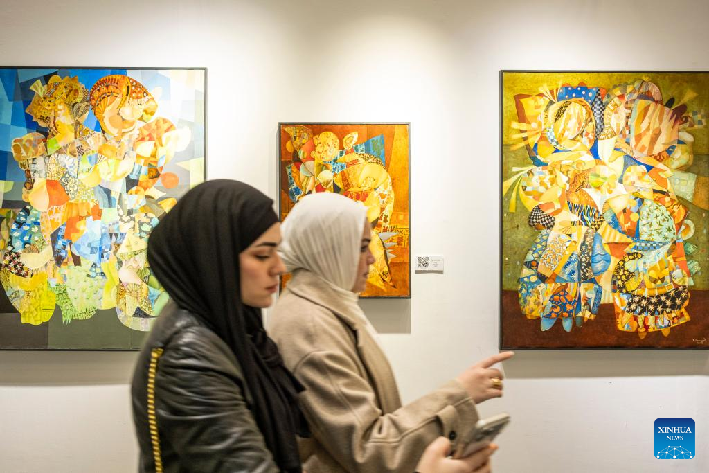 7th edition of Art Cairo held at Grand Egyptian Museum-Xinhua