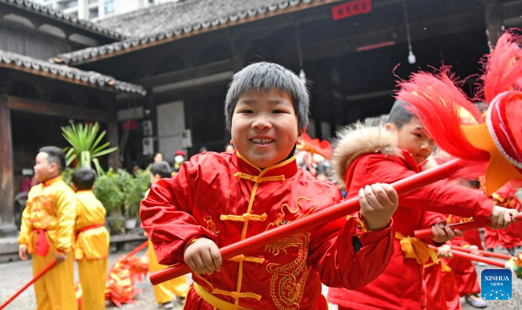 Various folk cultural activities held to welcome upcoming Lantern ...