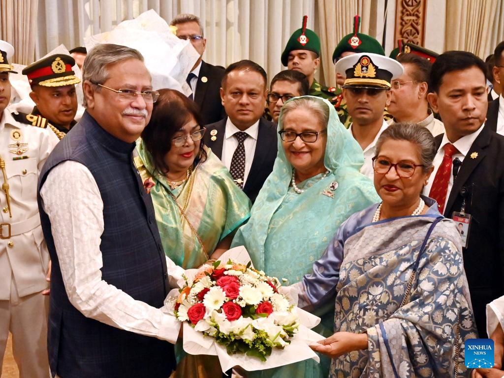 Shahabuddin Chuppu Takes Oath As 22nd Bangladeshi President-Xinhua