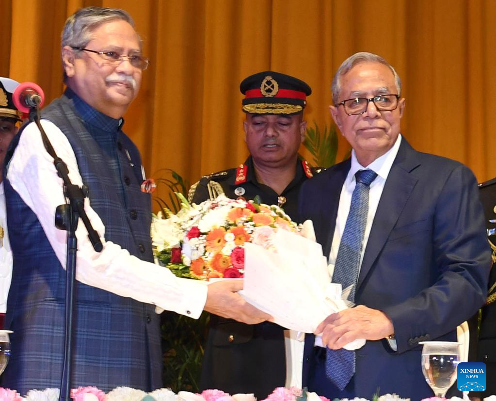 Shahabuddin Chuppu Takes Oath As 22nd Bangladeshi President-Xinhua