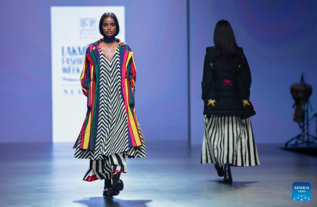 Lakme Fashion Week x FDCI held in New Delhi-Xinhua