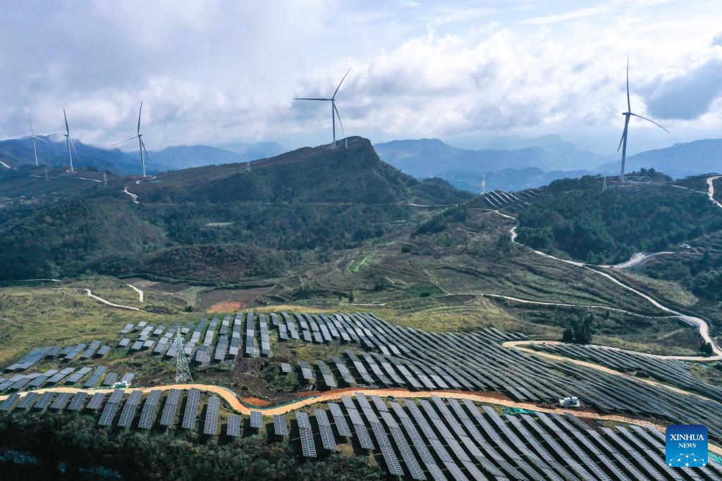 Dingdongpo Wind Power-photovoltaic Project Connected To Grid In SW ...