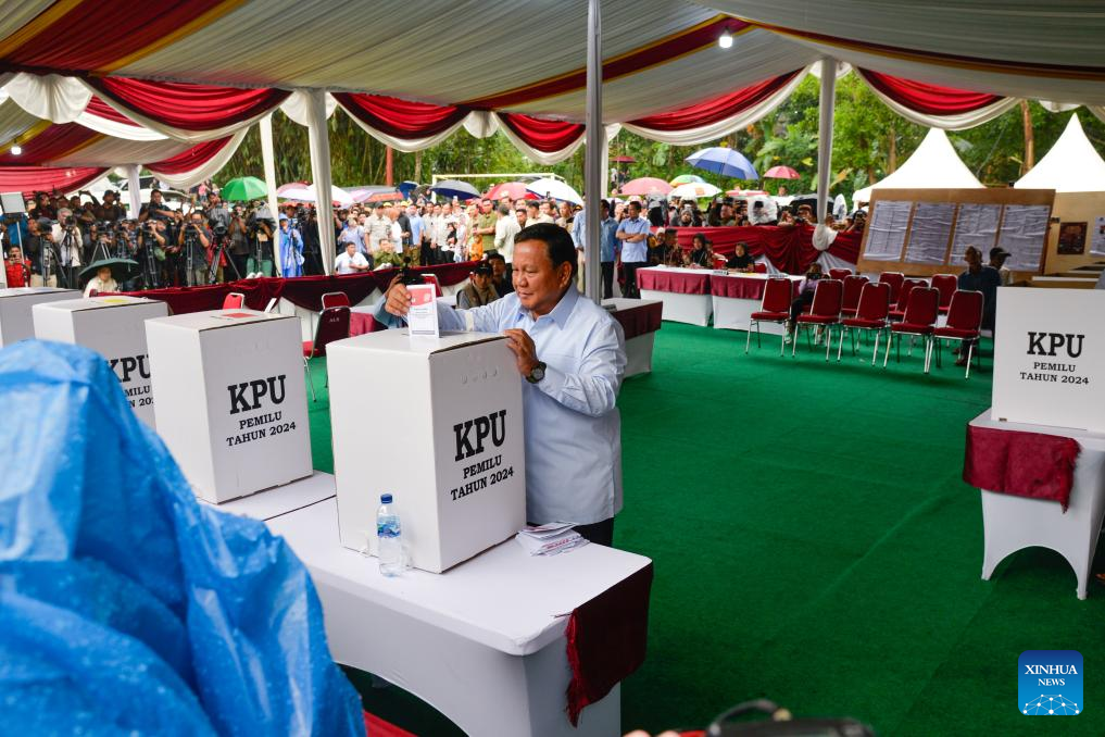 Voting For Indonesia's General Elections Concludes, Counting Starts-Xinhua