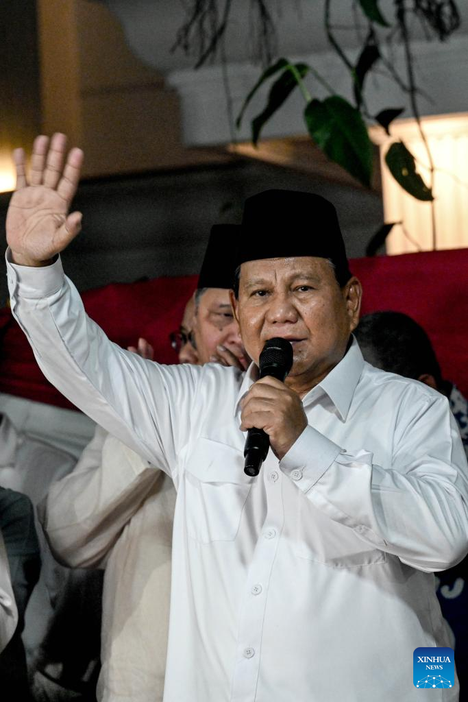 Prabowo Subianto Wins 2024 Indonesian Presidential Election-Xinhua