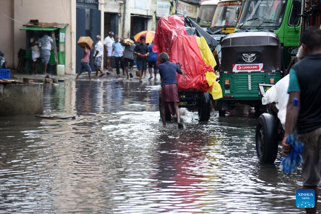 Over 33,000 people affected by adverse weather in Sri Lanka-Xinhua