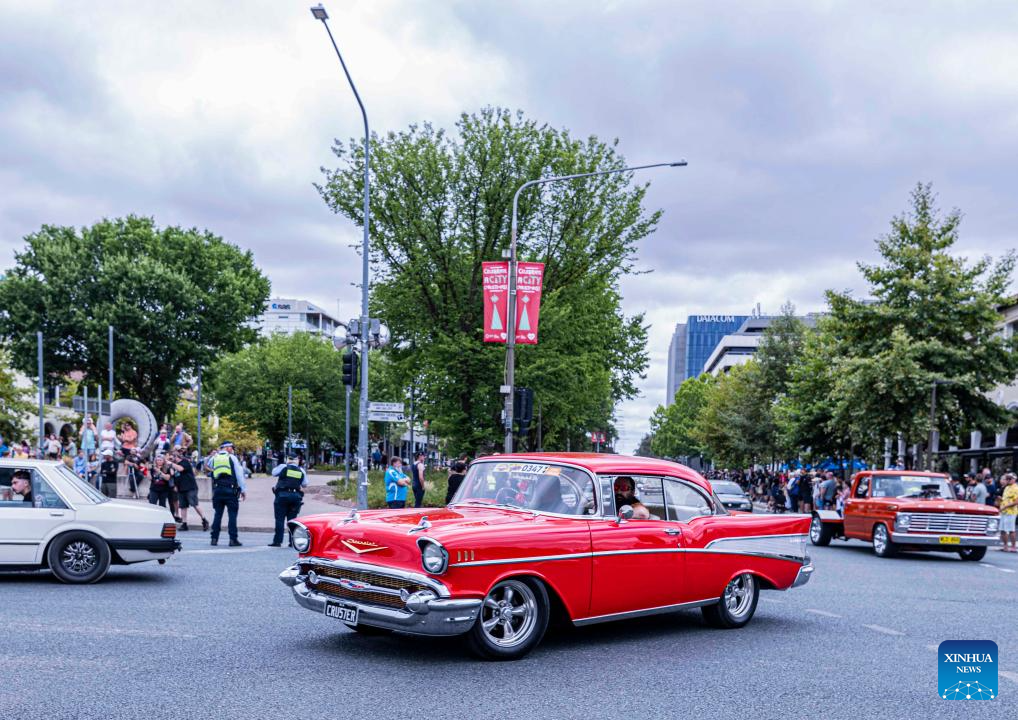 Summernats car festival held in Canberra, AustraliaXinhua