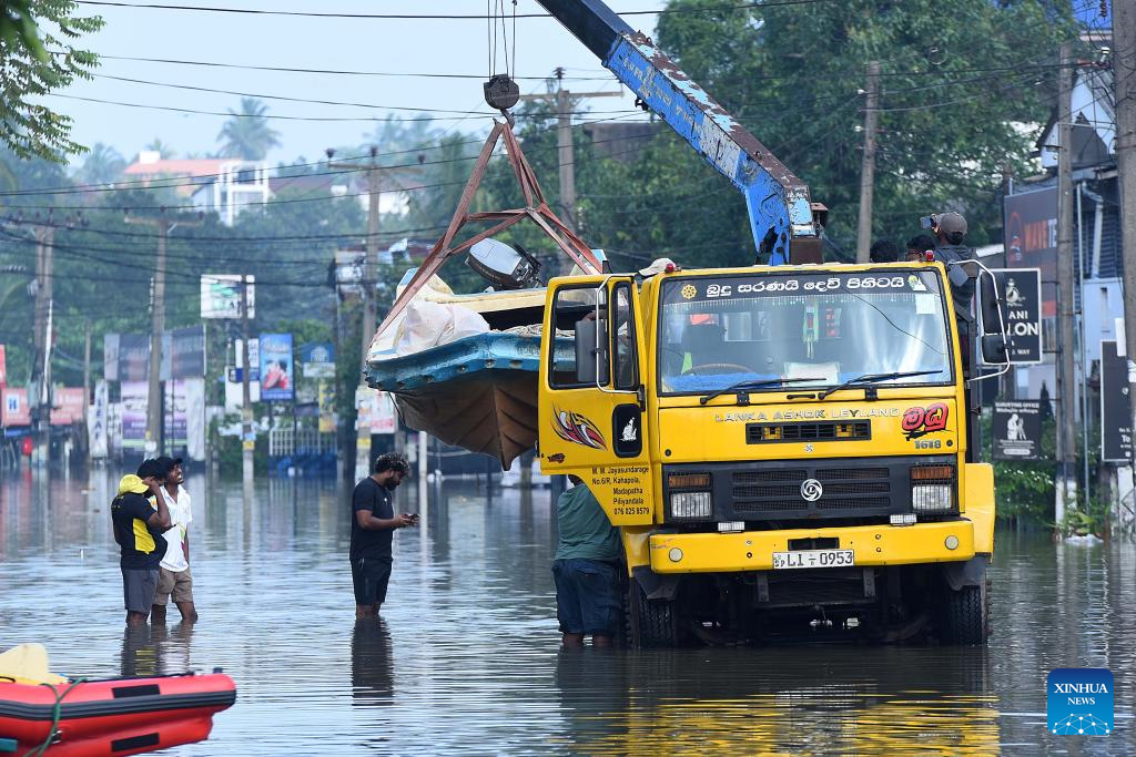 Sri Lanka extreme weather death toll rises to 410-Xinhua