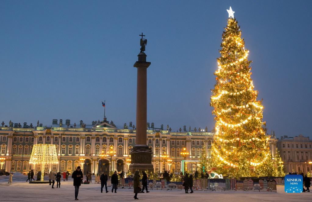 Питер В Декабре Фото