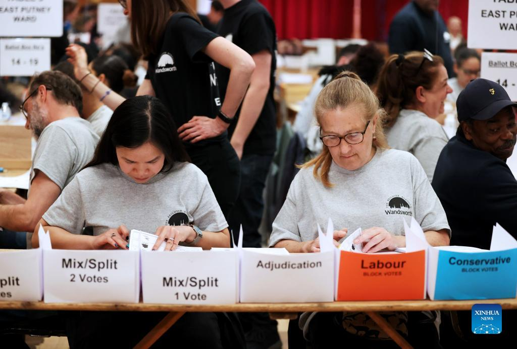 UK Conservatives suffer losses in local elections amid partygate ...