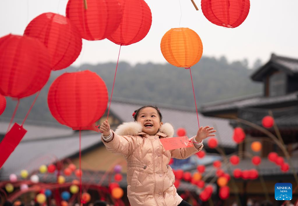 Various folk cultural activities held to welcome upcoming Lantern ...