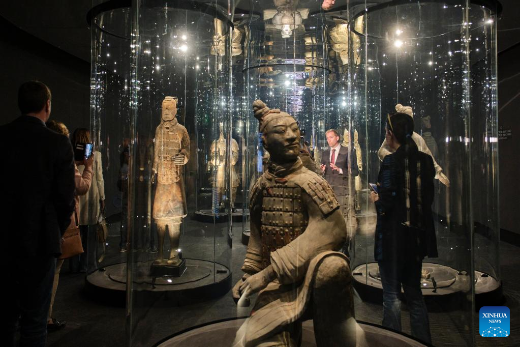 Terracotta Warriors exhibition opens in SpainXinhua