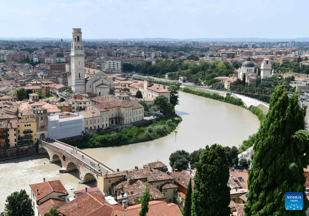 City view of Verona in ItalyXinhua