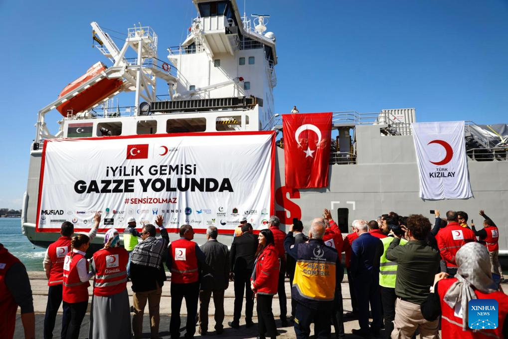 Türkiye yedinci yardım gemisini Gazze'ye gönderdi – Xinhua