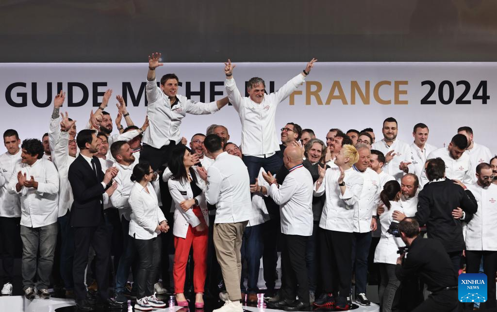 Michelin Guide launches 2024 France edition in ToursXinhua