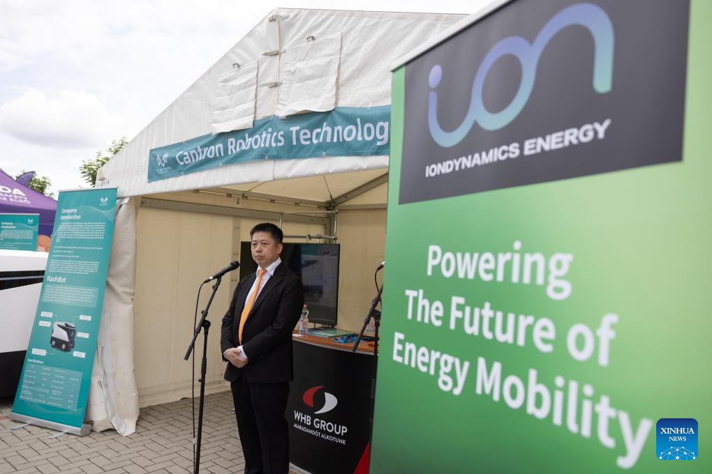 China's new energy products captivate at Hungary's GreenTech conference ...