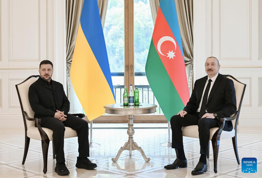 Zelensky proposes holding negotiations with Russia in Azerbaijan:  media-Xinhua