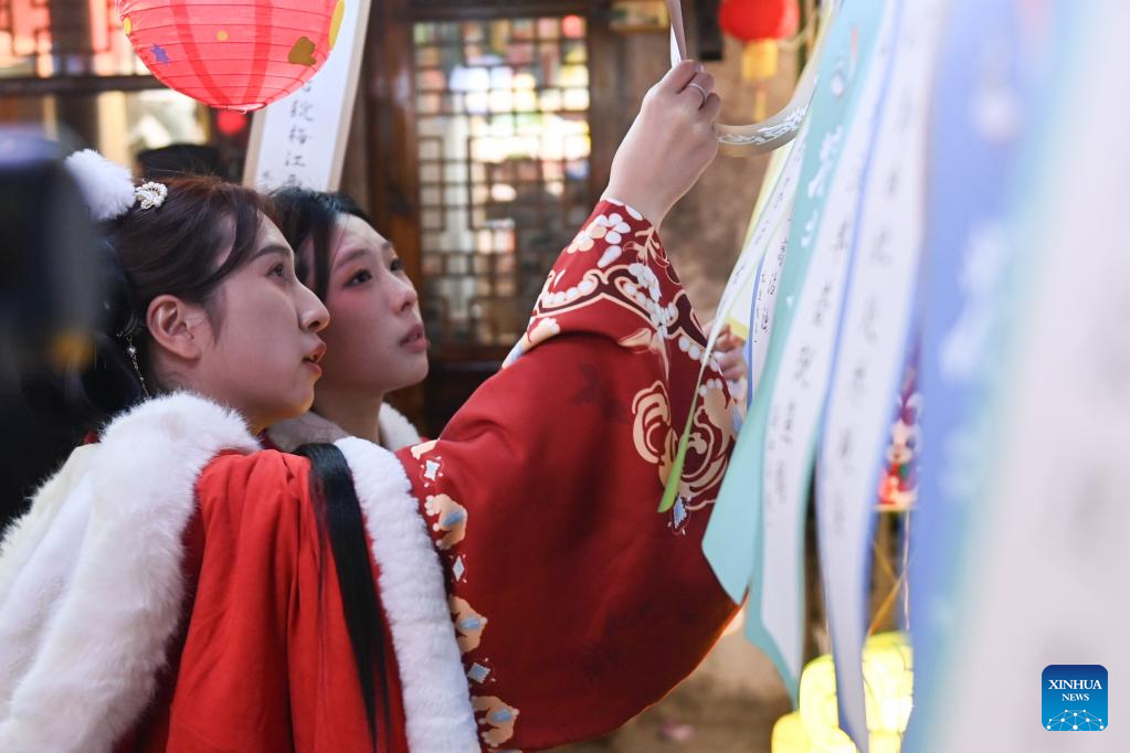 Various folk cultural activities held to welcome upcoming Lantern ...