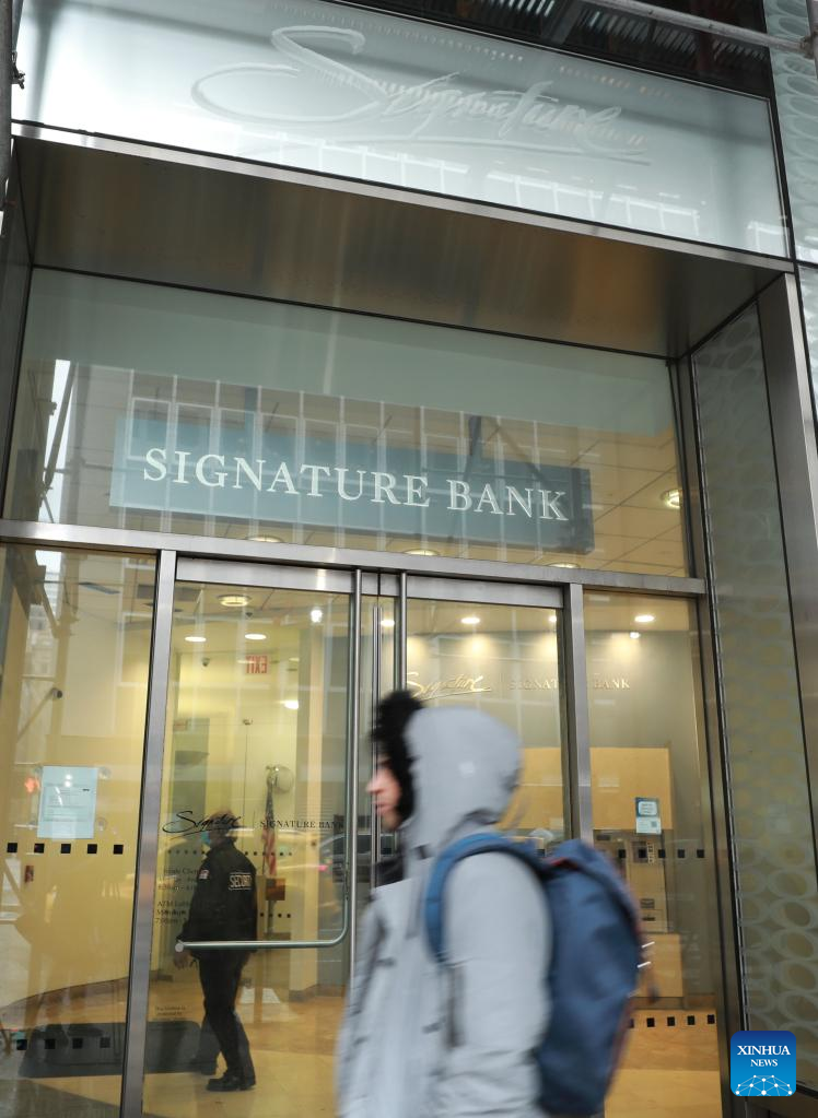 U.S. regulators close New York's Signature Bank following Silicon