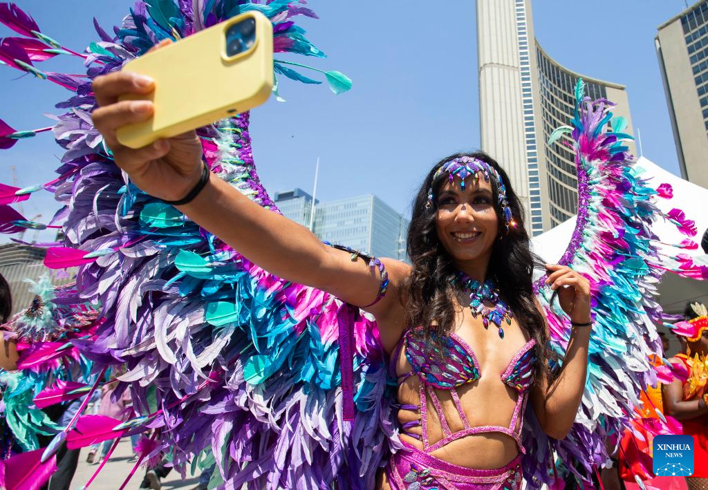 2023 Toronto Caribbean Carnival held in Canada-Xinhua