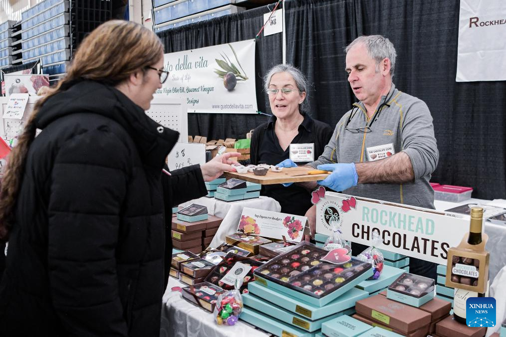Chocolate Expo held in Massachusetts, U.S.Xinhua