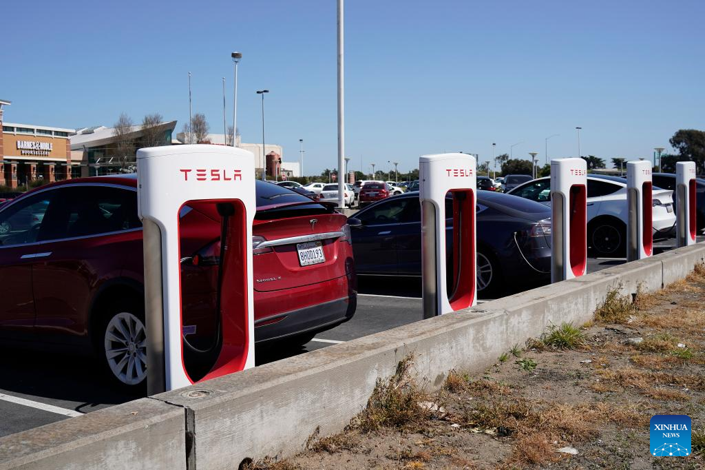 Tesla Q1 deliveries fall 8.5 pctXinhua